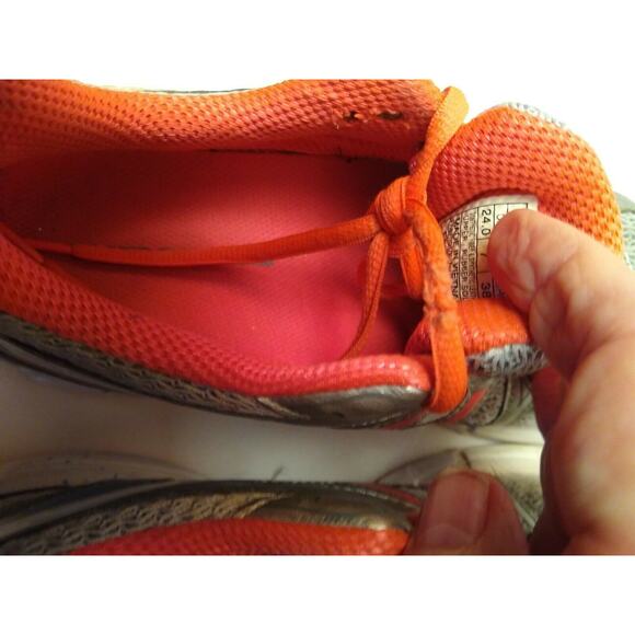 ASICS Gel-Exalt 2 T4B6N Running Training Shoes Silver Orange Women Size US 7 - Picture 6 of 11